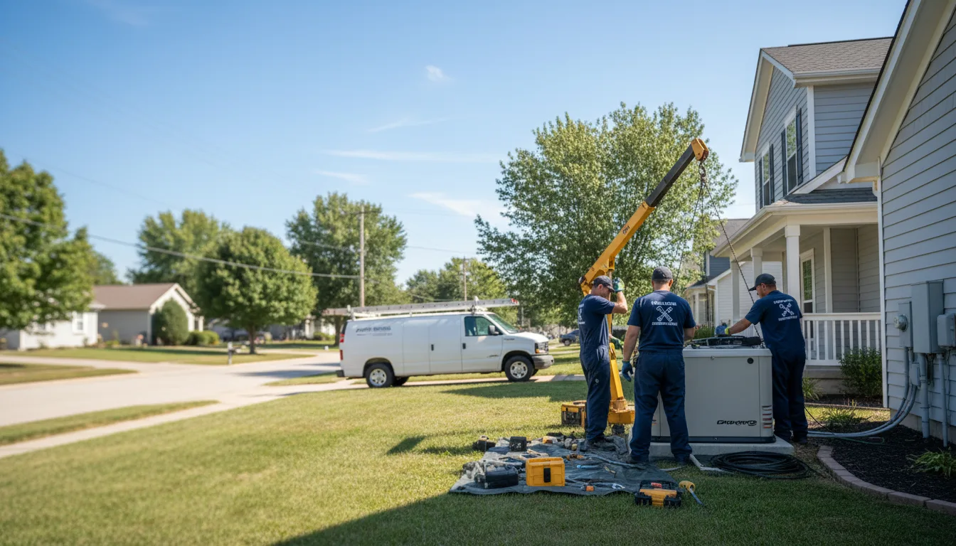 Generator Installation in Penfield, IL near me